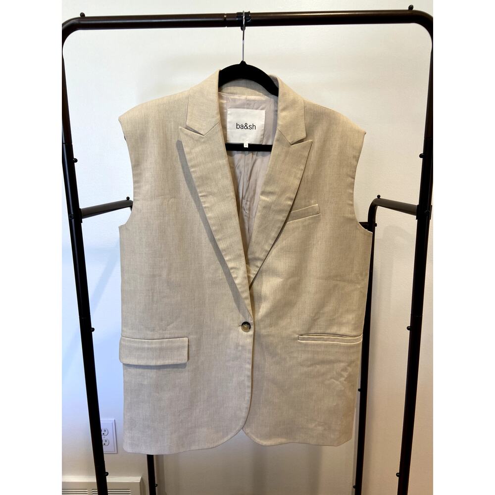 Ba&sh Tailored Vest size 1 Small
